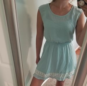 Lace skater dress